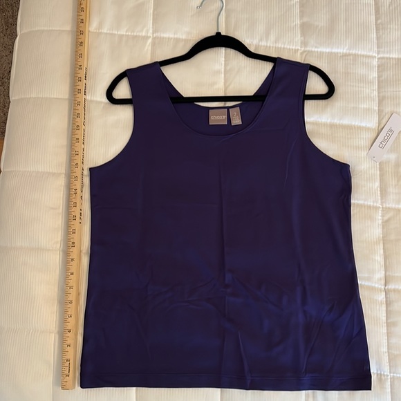Chico's Microfeel Timeless Tank Size 2 - Picture 6 of 7